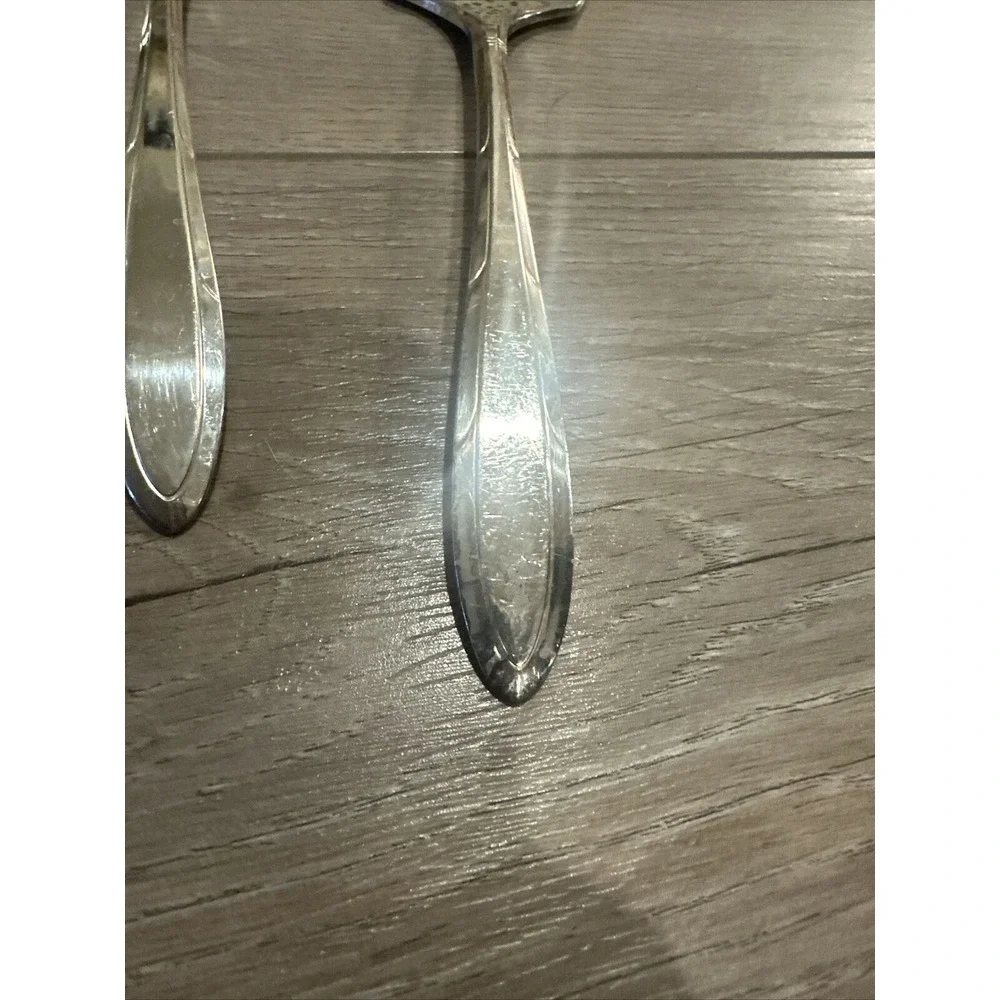 Oneida‎ Silver Nobility Plate  REVERIE Silverplate Salad Serving Set
